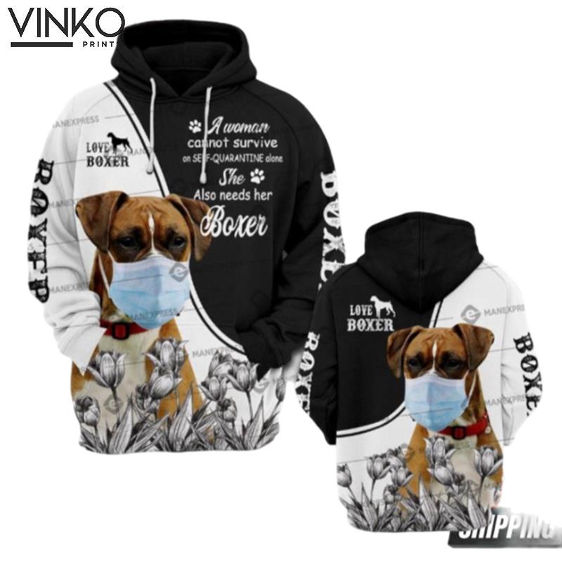 Needing A Boxer In Ncovi Hoodie