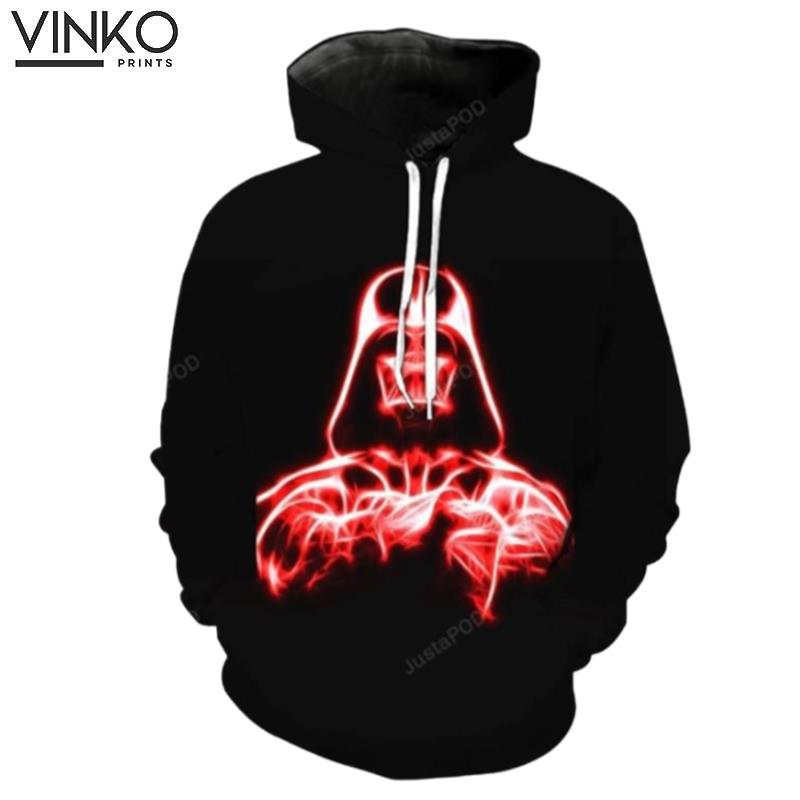 Neon Anakin Skywalker Darth Vader Star Wars Hoodie