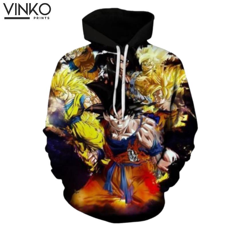 New Angry Dragon Ball Hoodie