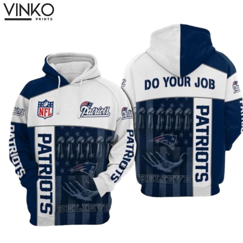 New England Patriots Nfl Football Hand Believe New England Patriots Hoodie