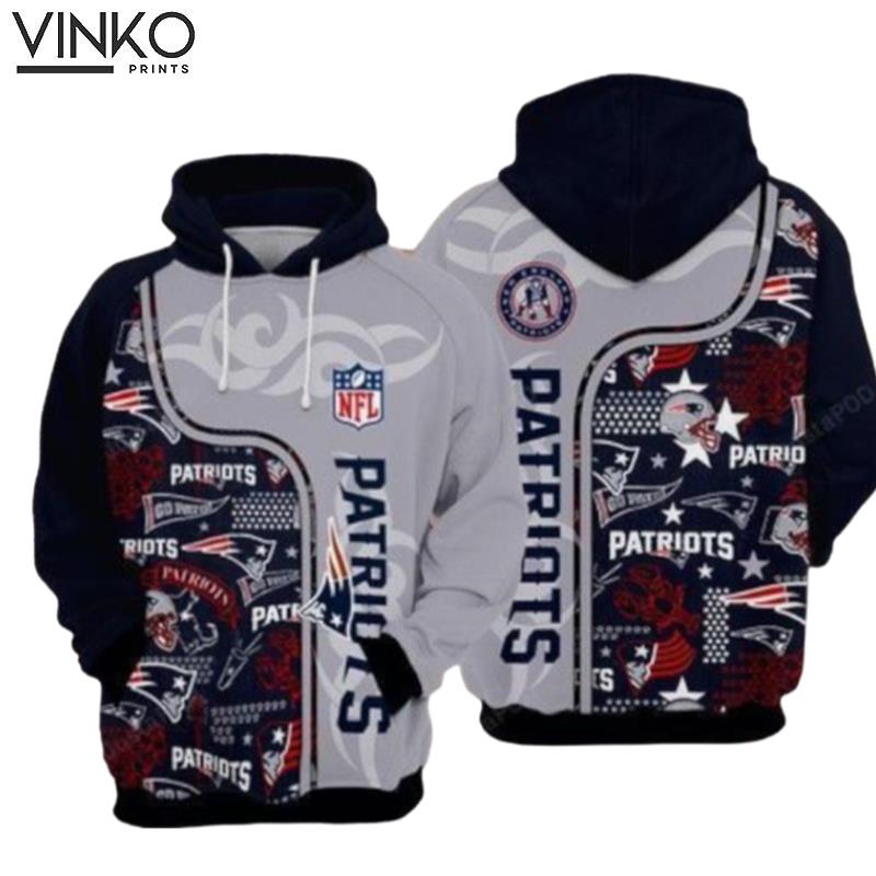 New England Patriots Nfl Football Hoodie