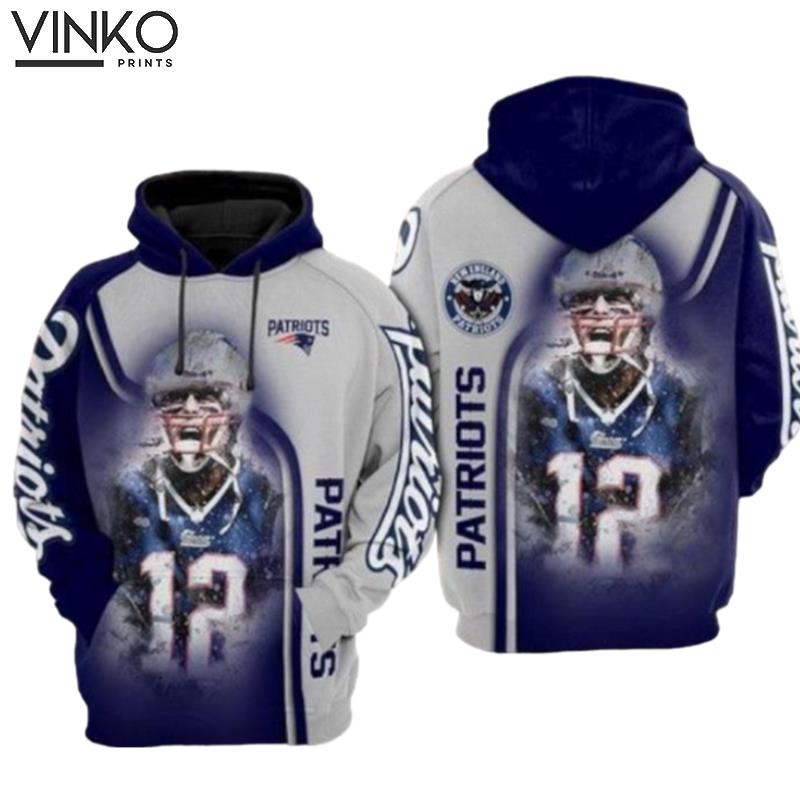 New England Patriots Nfl Football Tom Brady New England Patriots Hoodie