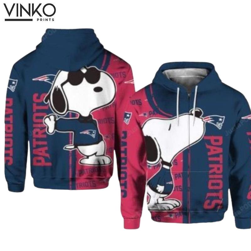 New England Patriots Snoopy Lover Hoodie