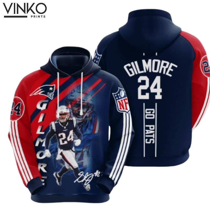 New England Patriots Stephon Gilmore Hoodie