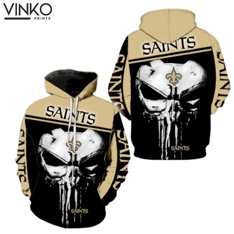 New Orleans Saints Punisher For Men And Women Hoodie