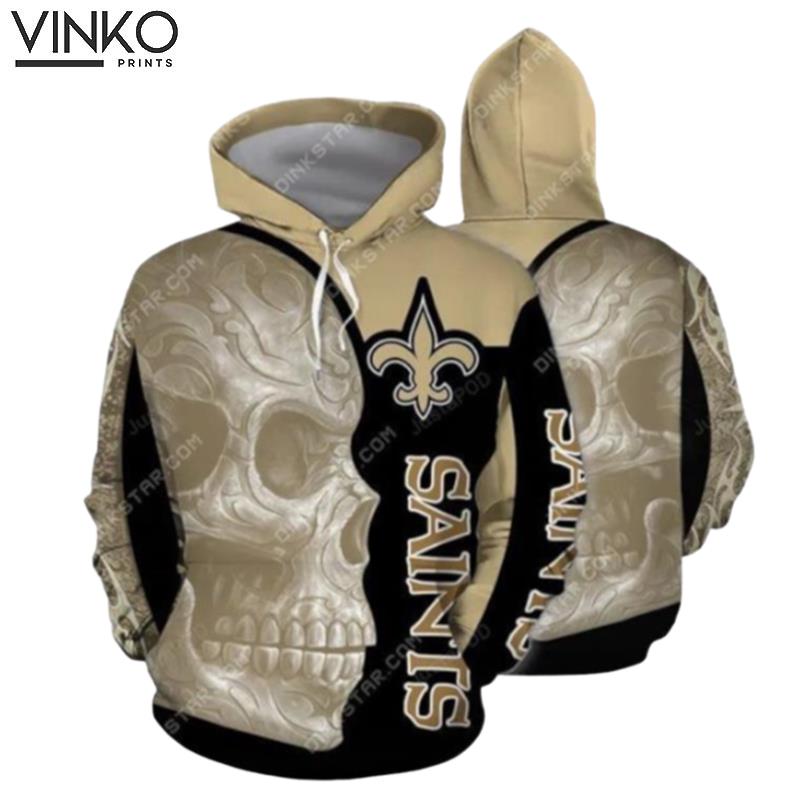 New Orleans Saints Sugar Skull Men And Women New Orleans Saints Nfl New Orleans Saints Hoodie