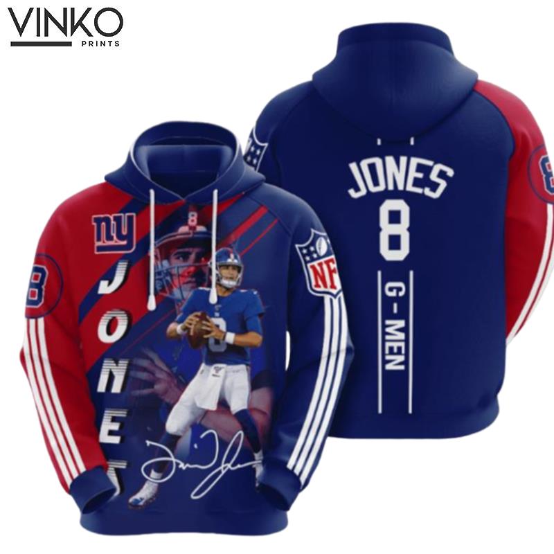 New York Giants Daniel Jones Hoodie