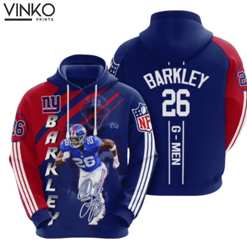 New York Giants Saquon Barkley Hoodie