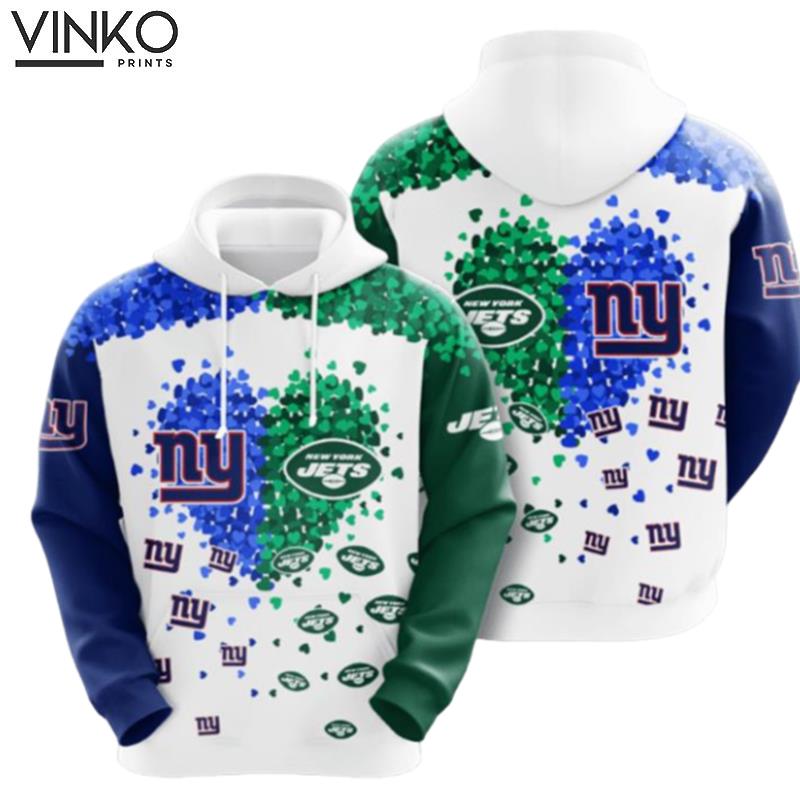 New York Giants Vs New York Jets Hoodie