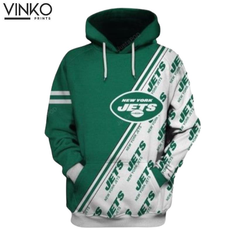 New York Jets Ncaa Football Many Logo New York Jets New York Jets Hoodie