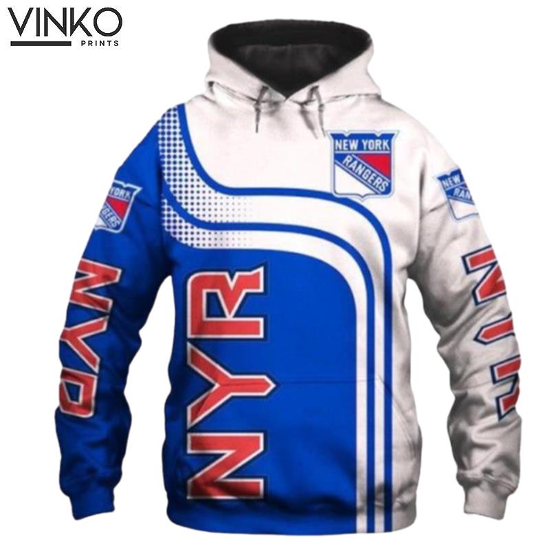 New York Rangers And Pered Custom New York Rangers Graphic Hoodie