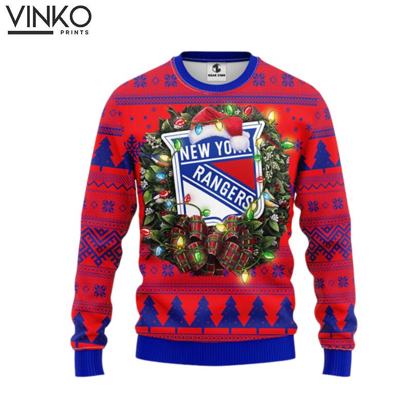 New York Rangers Ugly Christmas Sweater