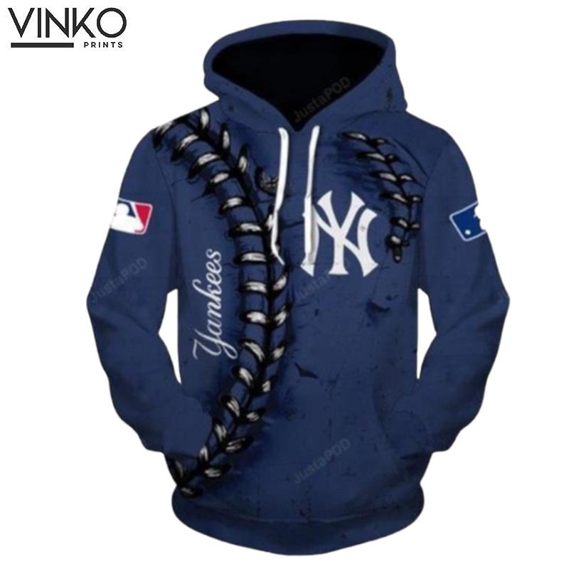 New York Yankees And Pered Custom New York Yankees Graphic Hoodie