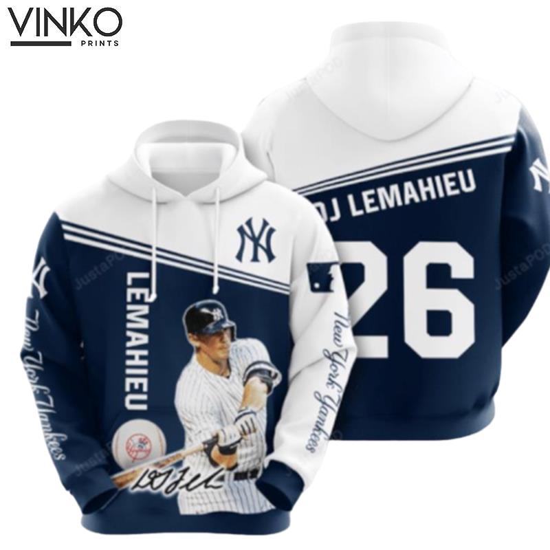 New York Yankees Dj Lemahieu Hoodie