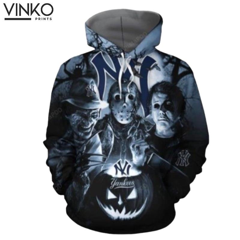 New York Yankees Halloween Horror Night Hoodie