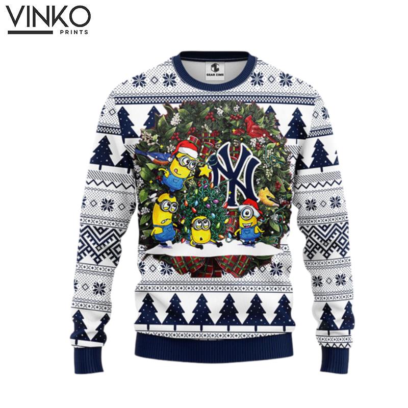 New York Yankees Minion Ugly Christmas Sweater