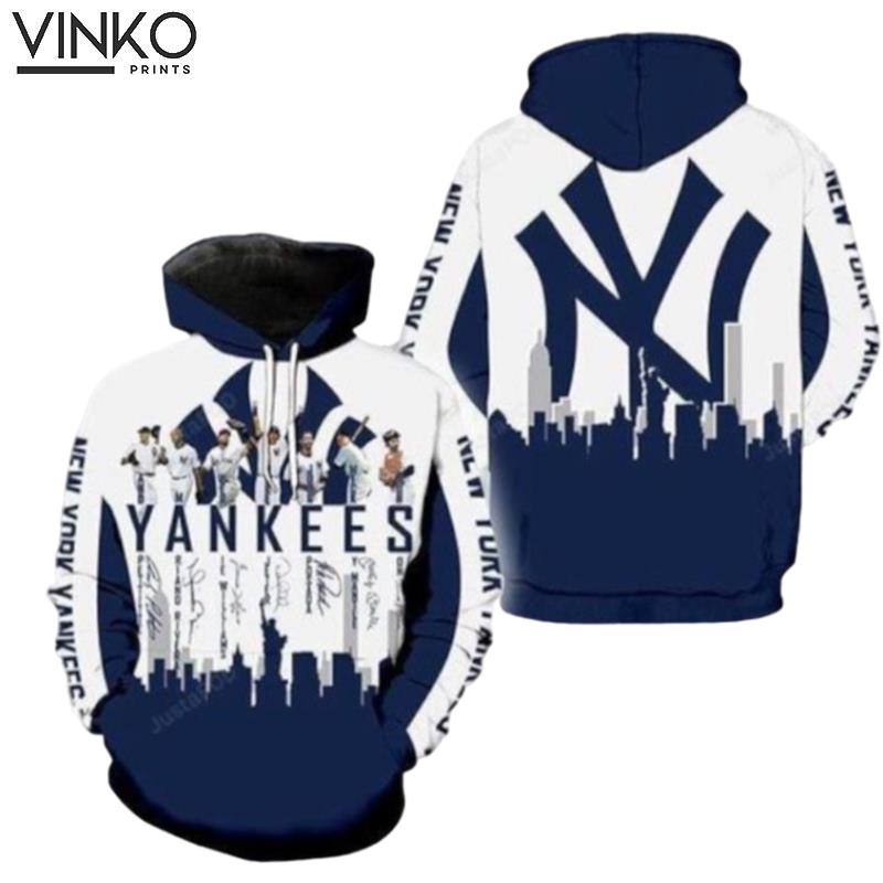 New York Yankees Team Signed New York City Hoodie