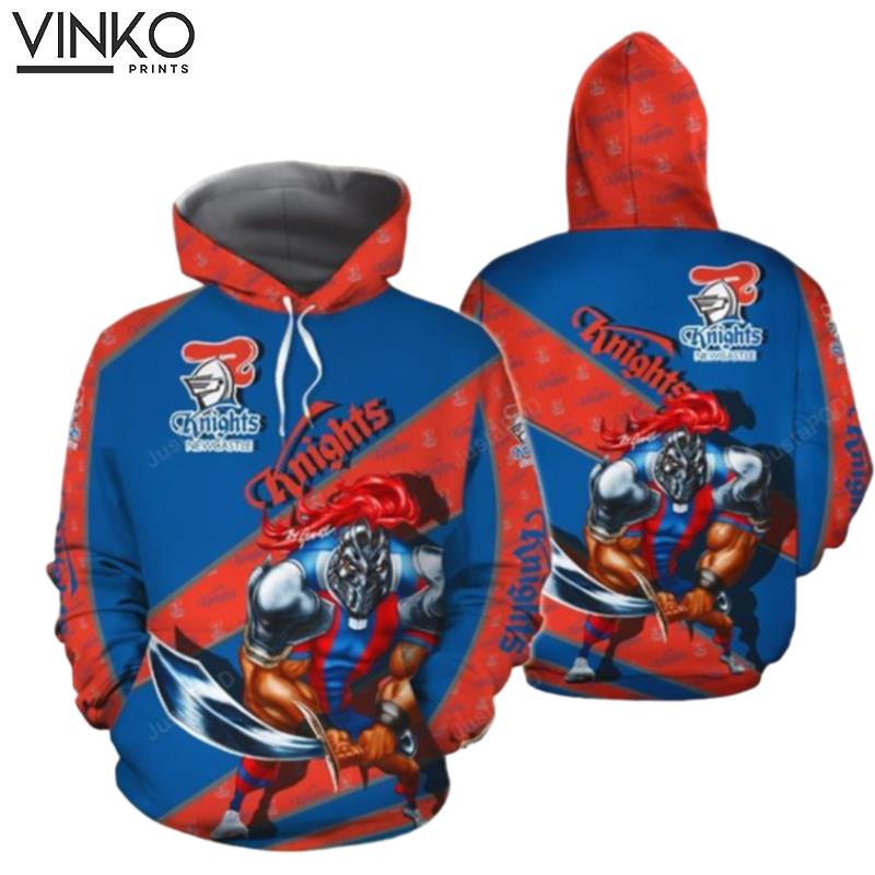 Newcastle Knights Nrl Mascot Kc Hoodie