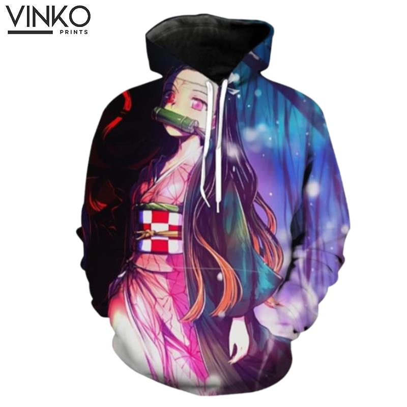 Nezuko Emon Nezuko Demon Slayer Hoodie