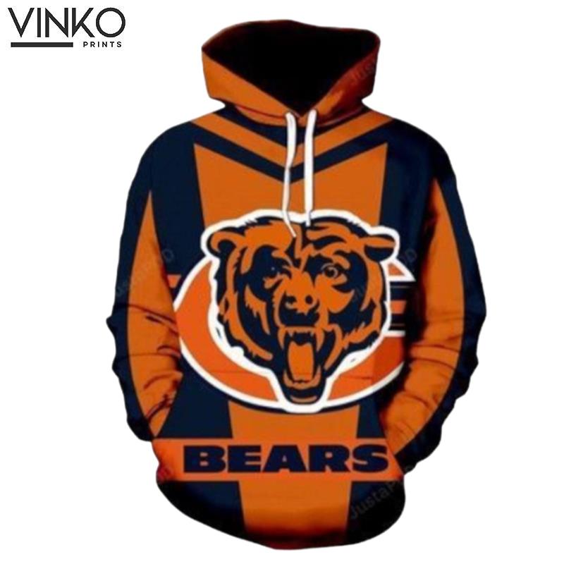 Nfl American Football Cool Chicago Bears Hoodie