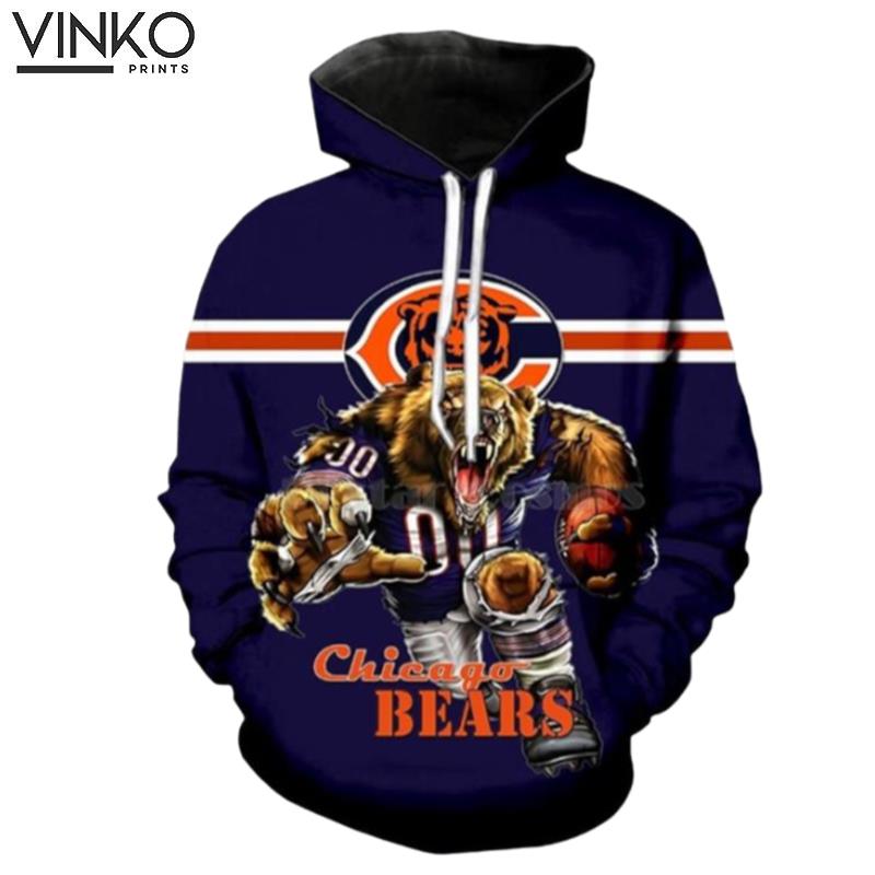 Nfl Chicago Bears Men And Women Chicago Bears Chicago Bears Hoodie