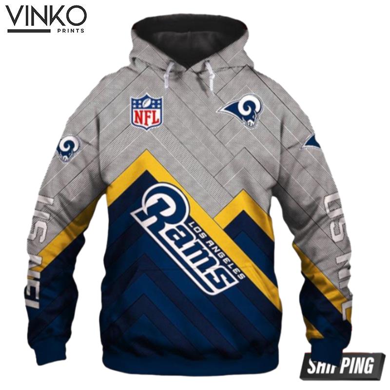 Nfl Los Angles Rams Men And Women Nfl Los Angles Rams Los Angles Rams Team Hoodie