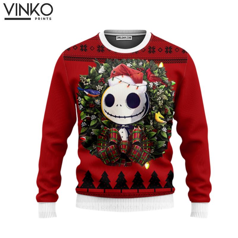 Nightmare Before Christmas Noel Custom Ugly Christmas Sweater