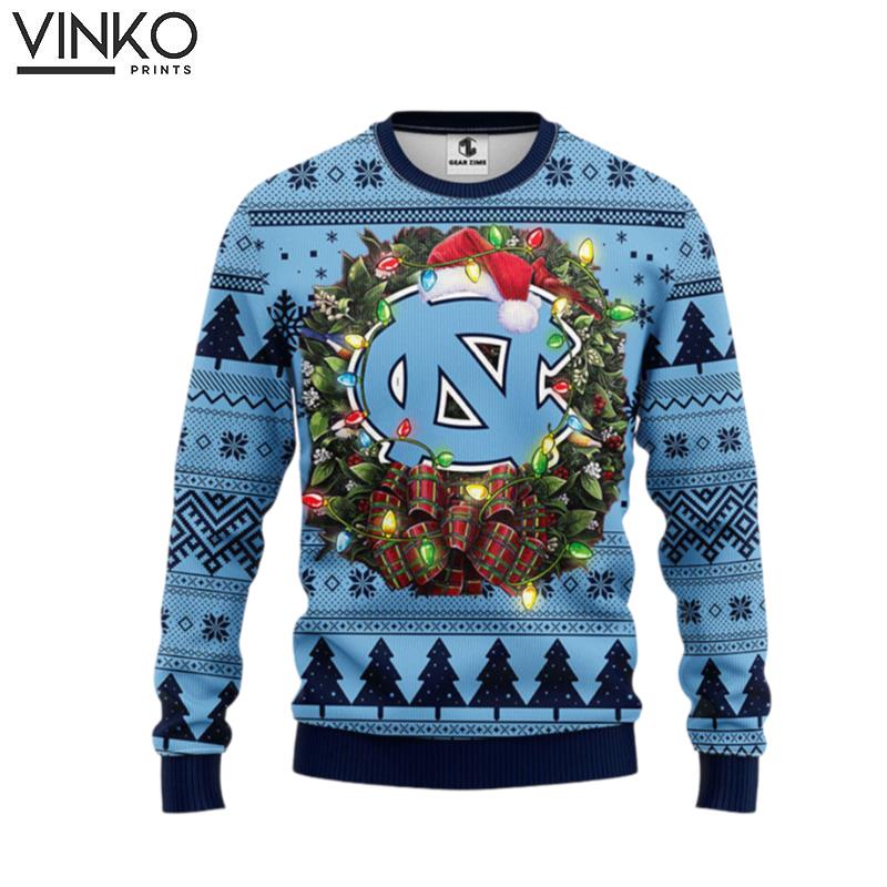 North Carolina Tar Heels Ugly Christmas Sweater