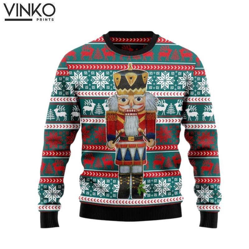 Nutcracker and Drum G51015 Ugly Christmas Sweater