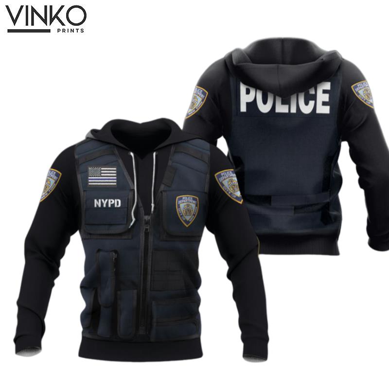 Nypd Uniform Hoodie