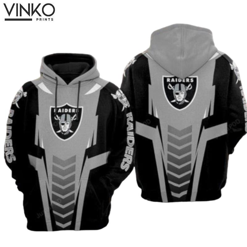 Oakland Raiders Nfl Football Gray Oakland Raiders Oakland Raiders Hoodie