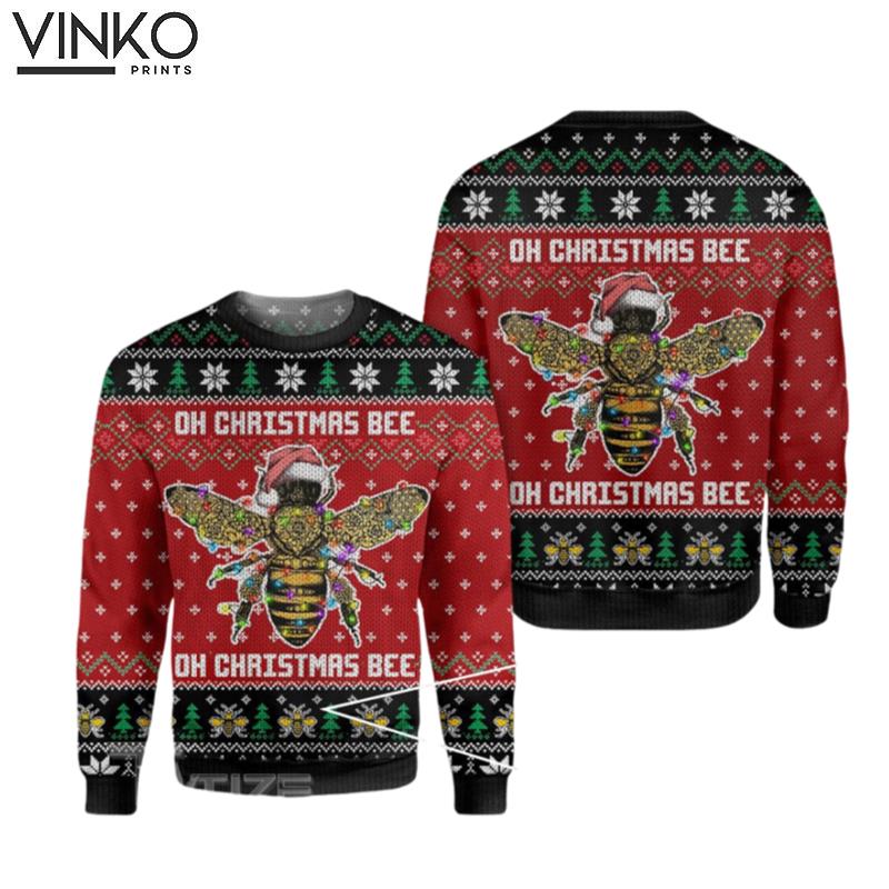 Oh Christmas Bee Ugly Christmas Sweater