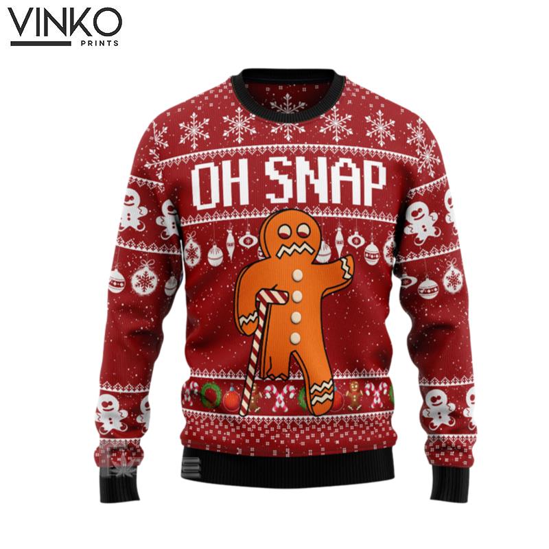 Oh Snap Ugly Christmas Sweater