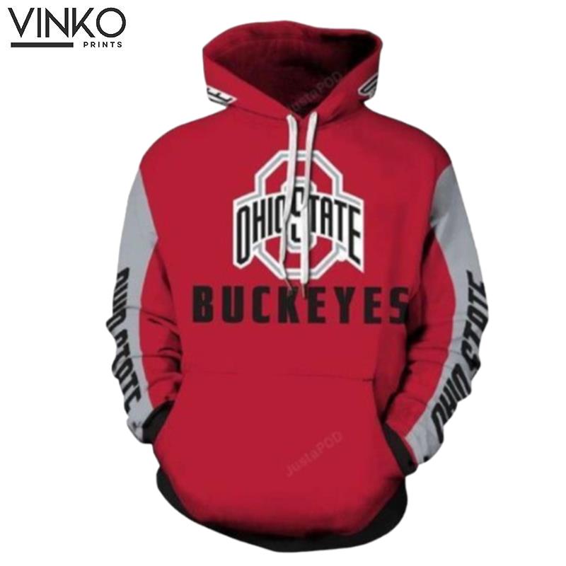 Ohio State Buckeyes Nfl Football Red Ohio State Buckeyes Ohio State Buckeyes Hoodie