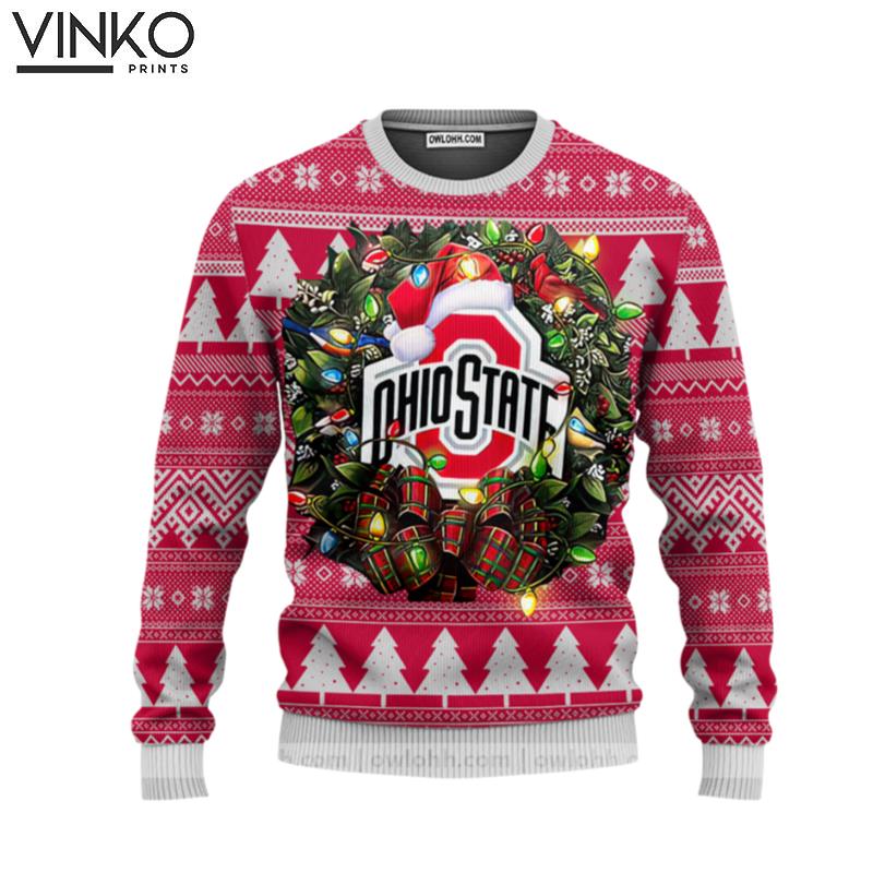 Ohio State Buckeyes Ugly Christmas Sweater