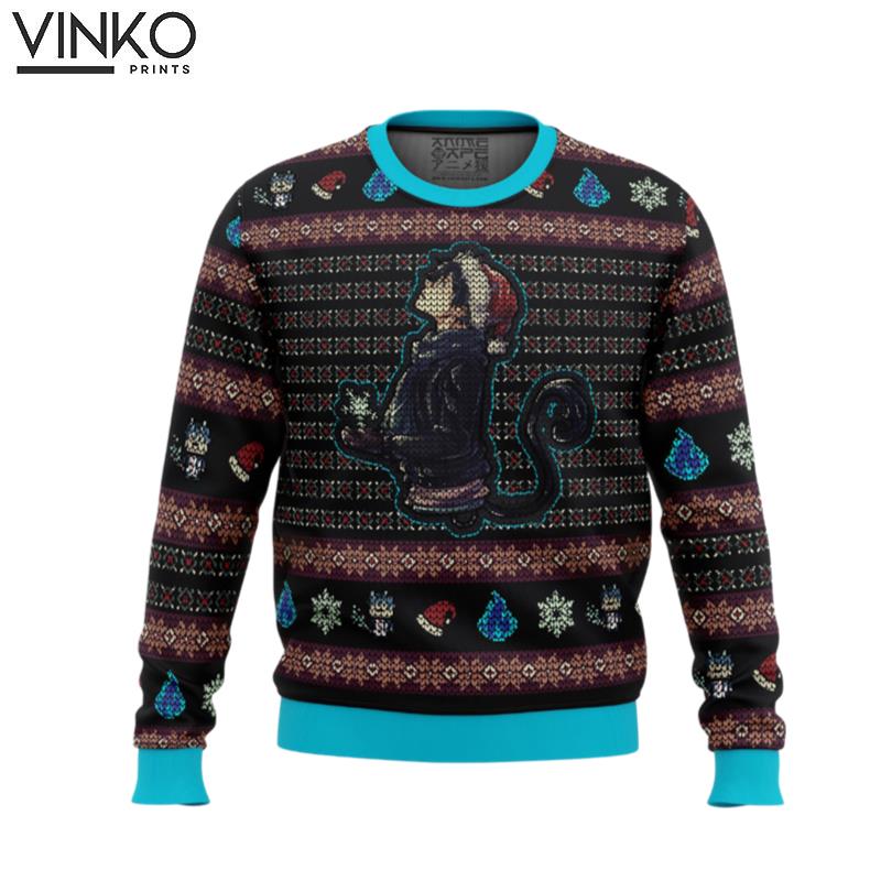 Okumura Rin Blue Exorcist Ugly Christmas Sweater