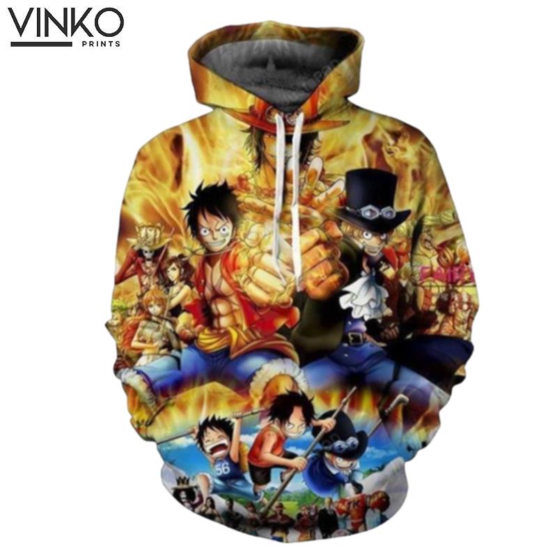 One Piece All In One Hoodie