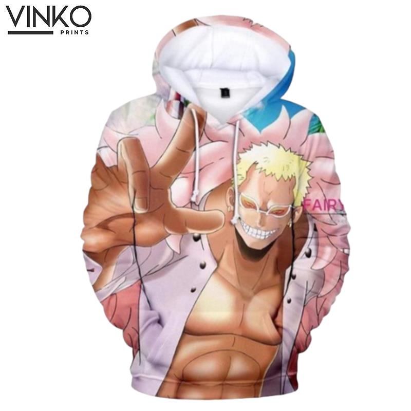 One Piece Donquixote Doflamingo Hoodie