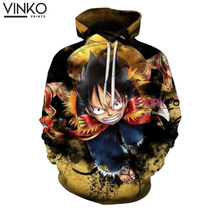 One Piece Monkey D Luffy E Hoodie