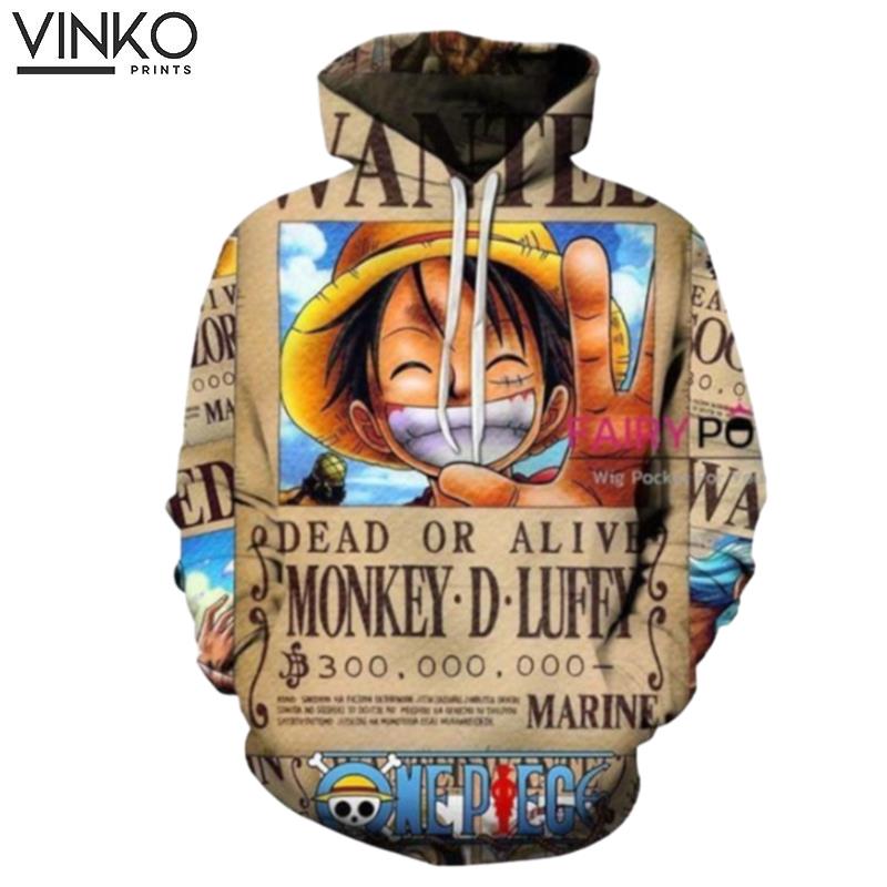 One Piece Monkey D Luffy H Hoodie