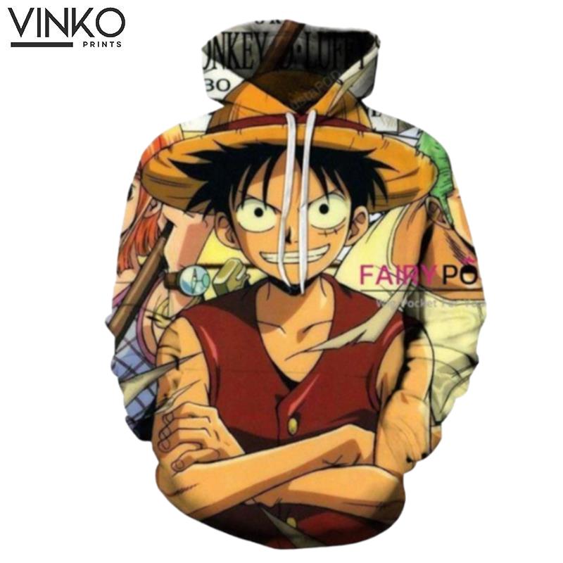 One Piece Monkey D Luffy I Hoodie