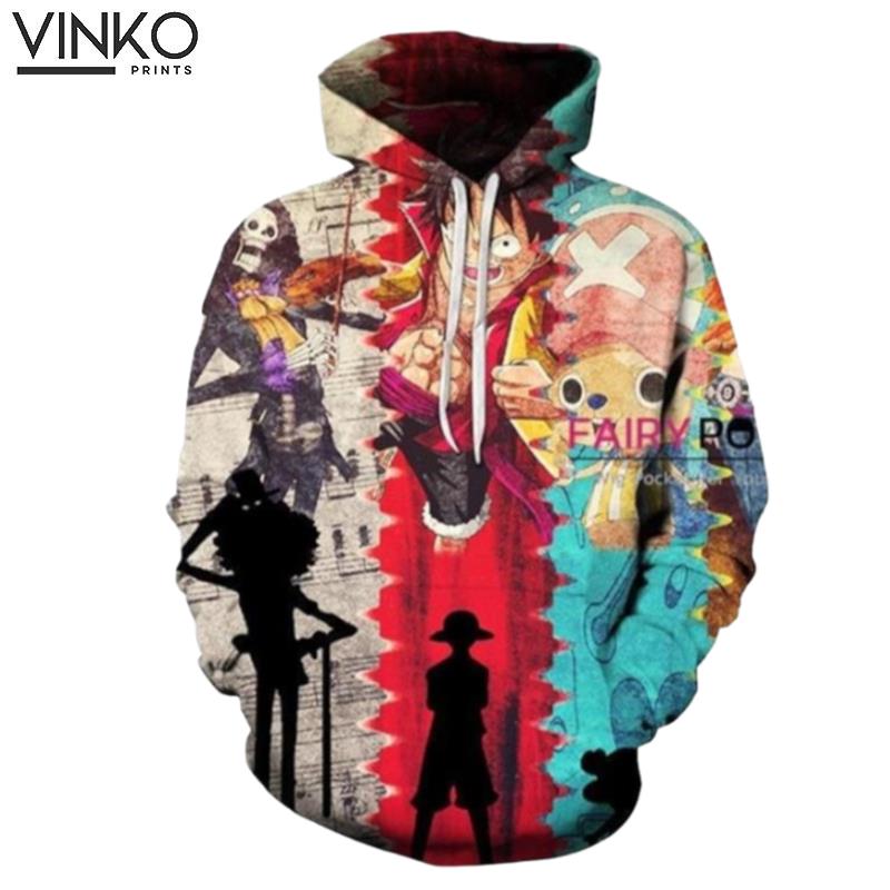 One Piece Monkey D Luffy Tony Tony Chopper Hoodie