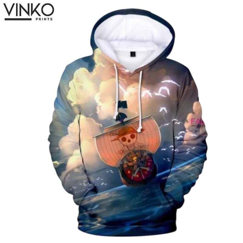 One Piece Pirate Ship Hoodie