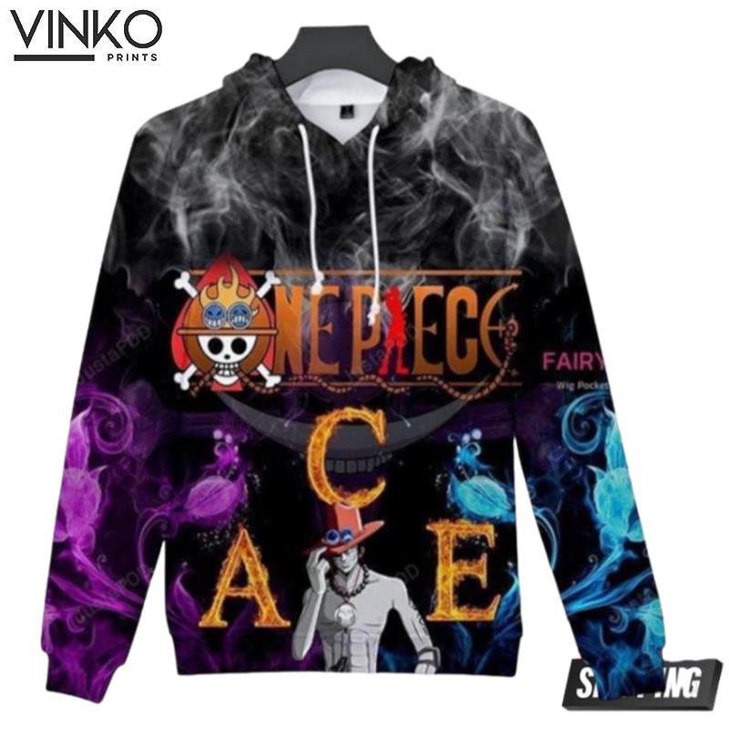 One Piece Portgas D Ace Hoodie