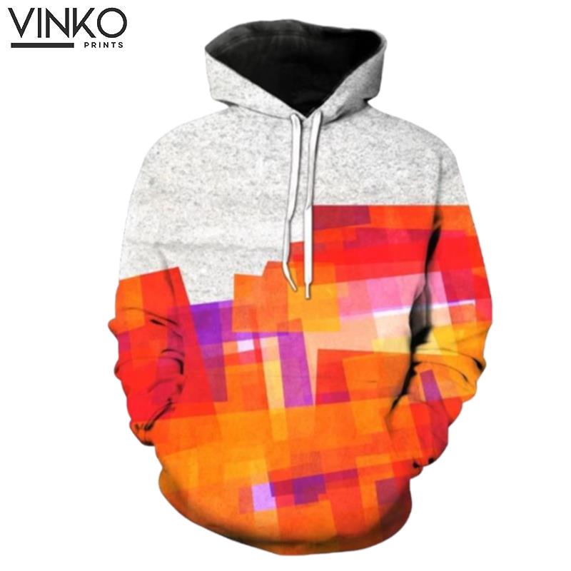 Orange Boxes Hoodie