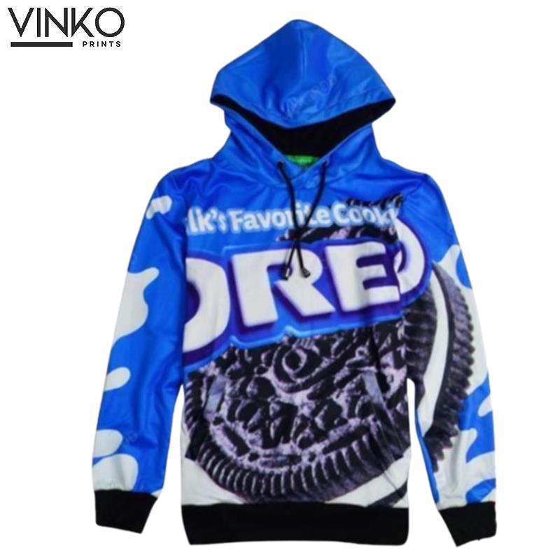 Oreo Cookies Oreo Container Blue Hoodie