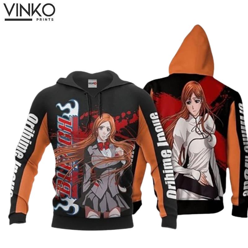 Orihime Inoue Anime Manga Bleach Hoodie