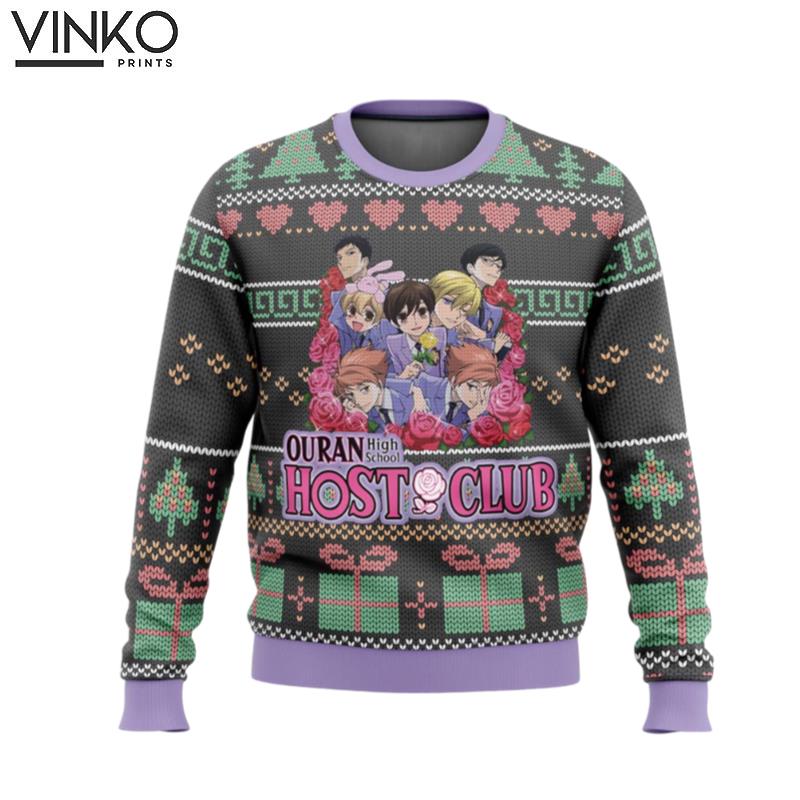 Ouran High School Alt Ugly Christmas Sweater