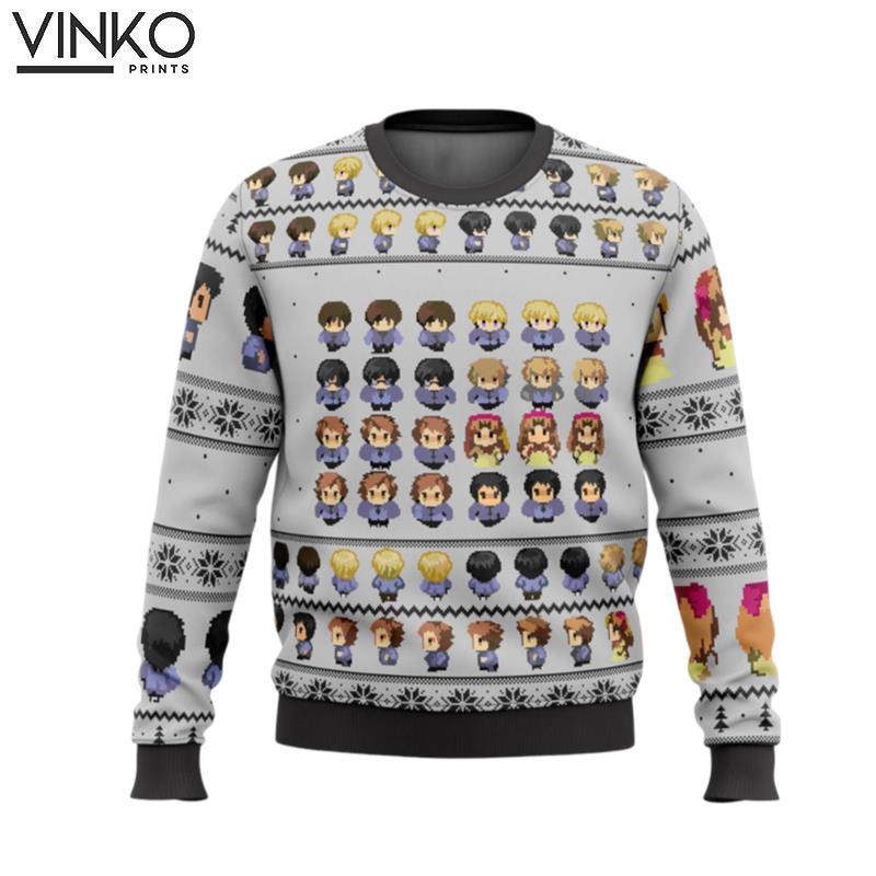 Ouran High School Host Club Sprites Ugly Christmas Sweater