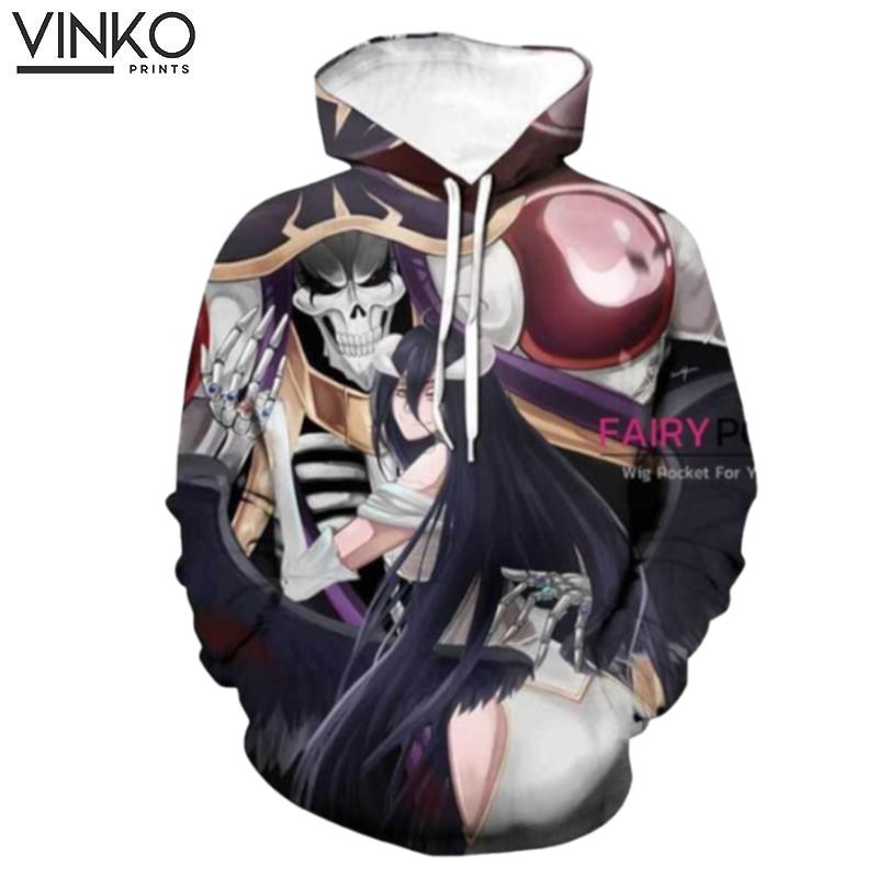 Overloword Ainz Ooal Gown Albedo Hoodie